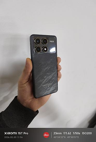 Poco: Poco F6 Pro, 512 GB, rəng - Qara, Sensor — 4
