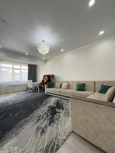 квартира за 10 тысяч в месяц: 3 комнаты, 90 м², Элитка, 9 этаж, Евроремонт
