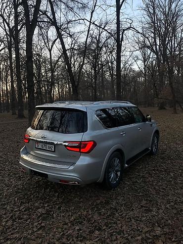 продаю бетон: Infiniti QX80: 2020 г., 5.6 л, Автомат, Бензин, Внедорожник — 3