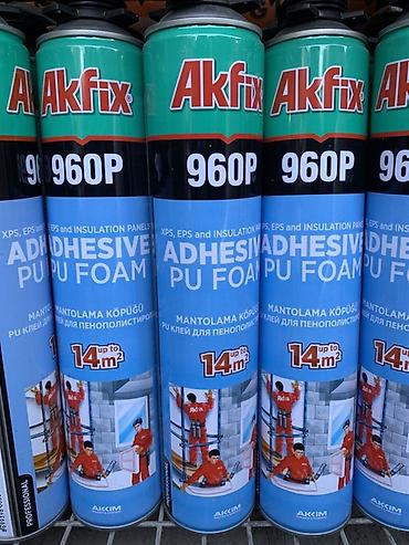 жидкий пена: Akfix, Для пенопласта, В розницу — 2