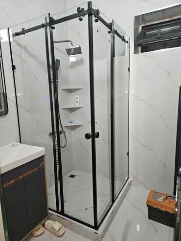 Душевые перегородки и ограждения: Душ тосмолору бышык жана жеткиликтуу баада! Душевые перегородки по — 2
