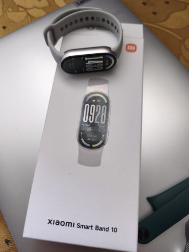 xiomi modem: Yeni, Smart qolbaq, Xiaomi, Sensor ekran, rəng - Gümüşü