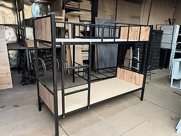 bunk bed: Двухъярусная кровать с металлическим каркасом - Конструкция: прочная — 3