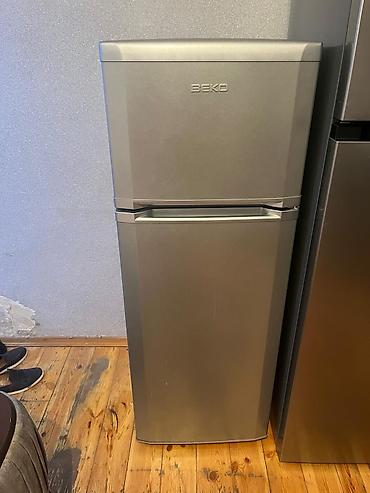 Техника для кухни: Б/у 2 двери Beko Холодильник Продажа, цвет - Серый — 1