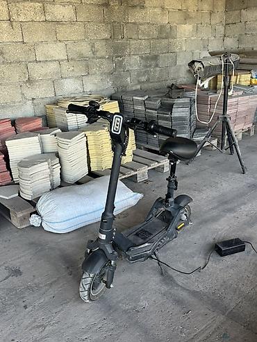elektrik skutur: Elektrik skuter – oturacaqlı, güclü asqılı sistemli model — 2
