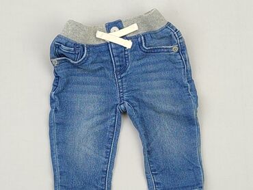 jeansy burberry: Spodnie jeansowe, GAP Kids, 0-3 m, stan - Bardzo dobry