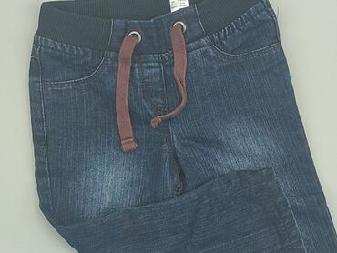 letnia sukienka niebieska: Denim pants, Lupilu, 12-18 months, condition - Very good