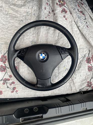 Руль BMW с мультимедийными кнопками от Е60 рестайлинг - Оригинальный