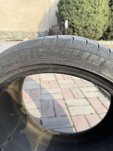 Шины: Продаю летние шины разноширокие, цена 5000 сом. Шины Michelin 2000 сом — 5