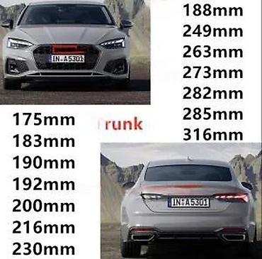 Auto delovi, gume i tjuning: Audi crni znakovi, oznake. U ponudi audi crni sjajni znakovi Znakovi — 10