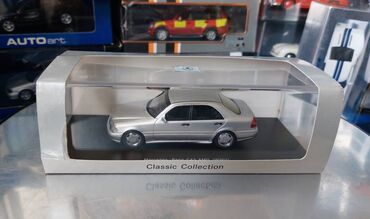diski na mersedes amg: Коллекционная модель Mercedes-Benz C43 AMG W202 silver 2000 Special