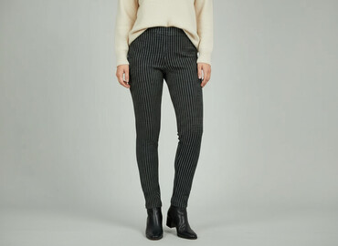 calzedonia legginsy prążkowane: Legginsy Eleganckie damskie, rozmiar XL