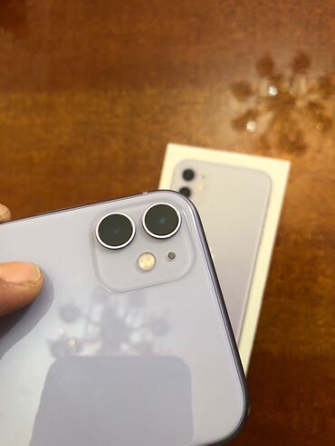Apple iPhone: IPhone 11, 64 GB, Pacific Blue, Zəmanət, Simsiz şarj, Face ID