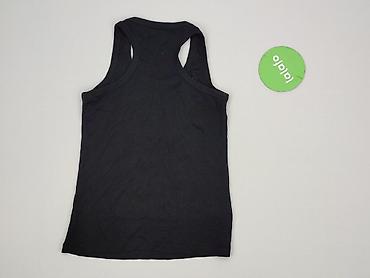 czarne bluzki basic: Top damski, rozmiar S — 3