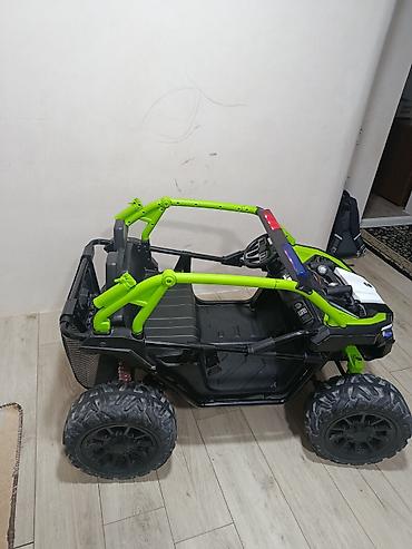 cesqa masin: Uşaq üçün elektrikli UTV tipli ride-on maşın ela vəziyyətdedir iki — 3