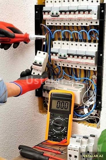 Elektrik ustası xidməti - Mənzil, ofis və obyektlərdə elektrik işləri