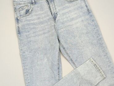 błękitne bluzki: Jeans, Reserved, L (EU 40), condition - Good
