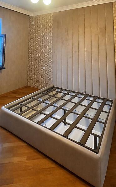 Çarpayılar: Mebel – yumşaq başlıqlı, çarpayı karkası - Ölçü: iki nəfərlik — 1