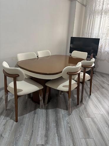 ✅Tecili açılan masa 6 stulla 1500 manata Ali'nib.1000 manata satılır lalafo.az -da ✅Tecili açılan masa 6 stulla 1500 manata Ali'nib.1000 manata satılır