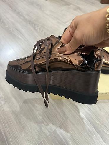 Tuflilər: Stella McCartney platform ayaqqabıları Originaldi baha alinib rengi — 4