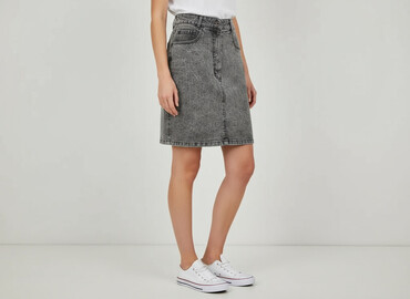 spódnice tiulowe czerwone allegro: Denim, Спідниця жіноча, розмір S