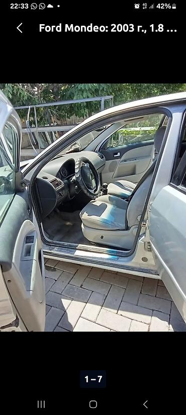 Ford Mondeo: 2003 г., 1.8 л, Механика, Бензин, Седан at lalafo.kg Ford Mondeo: 2003 г., 1.8 л, Механика, Бензин, Седан