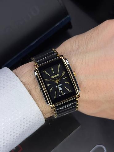 kisi godekce: Rado kişi qol saatları – zərif kvadrat/ düzbucaqlı dizayn - Korpus — 2