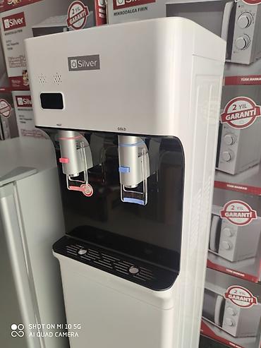 soyuducu su: Dispenser su kuleri Silver Yeni model Türk markasi Isti ve soyuq su — 4