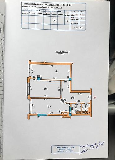mega hous: 2 комнаты, 78 м², Мед Академия Элитка, 12 этаж, Евроремонт — 3