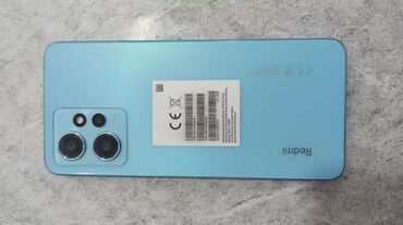 redmi telefonlari: Xiaomi Redmi Note 12, 128 GB, rəng - Mavi, 
 Barmaq izi, İki sim kartlı