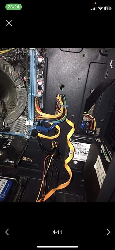 Masaüstü kompüterlər və iş stansiyaları: TECILI SATILIR REAL ALICIYA CUZI ENDIRIM OLACAG SADECE MONITOR VE — 7