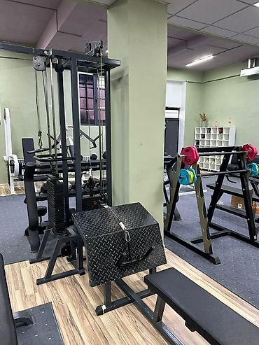Аренда спортивных залов: ПРОДАЮТСЯ ТРЕНАЖЕРЫ+ШКАФЫ/КОВРЫ/СТОЙКИ цена договорная ! + Тренажёрный — 13