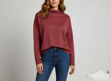 bluzki z błyszczącą nitką: Greenpoint, Women`s sweater, size L