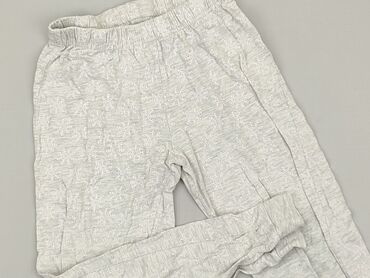 szara rozkloszowane spódnice: Sweatpants, 3-4 years, 104, condition - Good