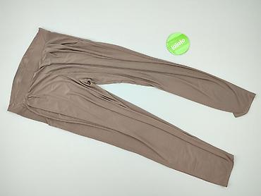 taupe: Spodnie materiałowe damskie, rozmiar M — 2