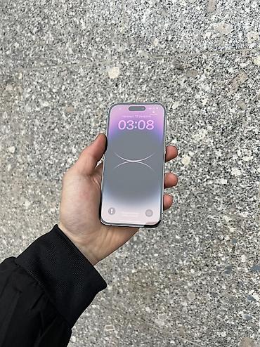 Apple iPhone: IPhone 14 Pro, Б/у, 128 ГБ, Deep Purple, Коробка, 80 % — 12