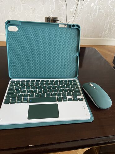 notebook klaviatura satisi: IPad Air 4-5 üçün uygun schulzz brend Bluetooth touchpad klavye ve