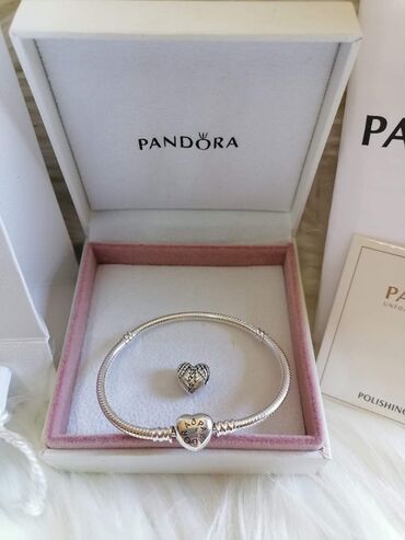 Narukvice: Pandora narukvica u originalnom pakovanju + gratis 1 privezak — 28