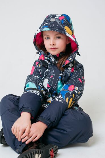 детские зимние комбинезоны с мехом: Зимний комбинезон Crockid 98-104 для девочки Б/У. Носили только один