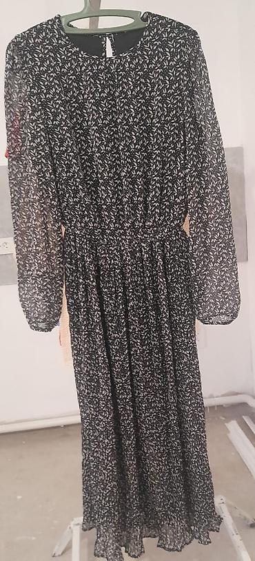 Повседневные платья: Подборка женской одежды: 1) Черное платье SHEIN, длина миди — 5