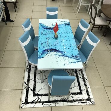 кухонный стол на 6 персон в Кыргызстан | НАБОРЫ ПОСУДЫ: Стол стуля