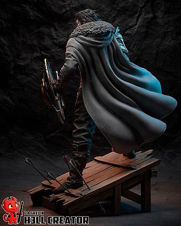 3d модель: ⚔️ ФИГУРКА ПОД ПОКРАСКУ (Crimson Desert) Клифф 20 см 📐 Технические — 6