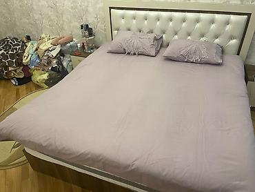 taxta carpayı: İki nəfərlik yataq dəsti - Ölçü: king-size (geniş iki nəfərlik). - — 2