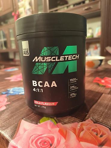 pepe: Muscletech BCAA 4:1:1 tozu – Cola dadı - Mənşə: Australia (Made in — 1