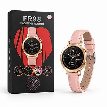 Наручные часы: Kateqoriya: Smart saatlar Brend: No Brand Model: FR98 Pink Təsvir — 1