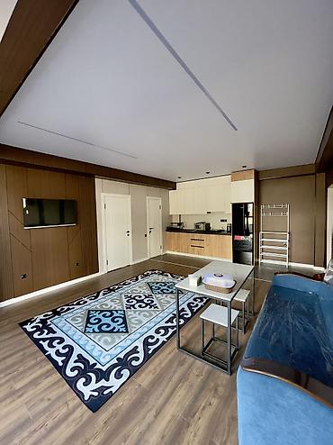 квартиры 2 комнаты: 2 комнаты, 56 м², Индивидуалка, 1 этаж, Дизайнерский ремонт — 1