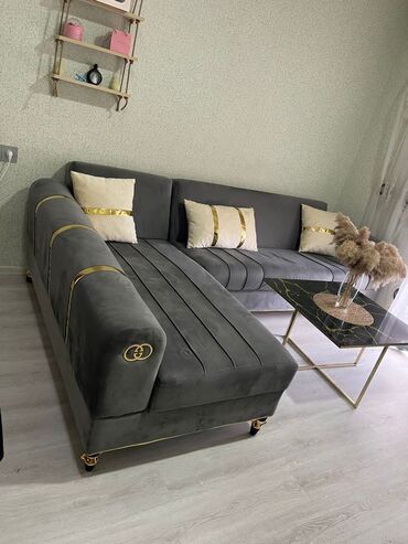 Uşaq və gənc otağı üçün dəstlər: Künc divan, İşlənmiş, Açılan, Bazalı, Parça, Çatdırılma yoxdur