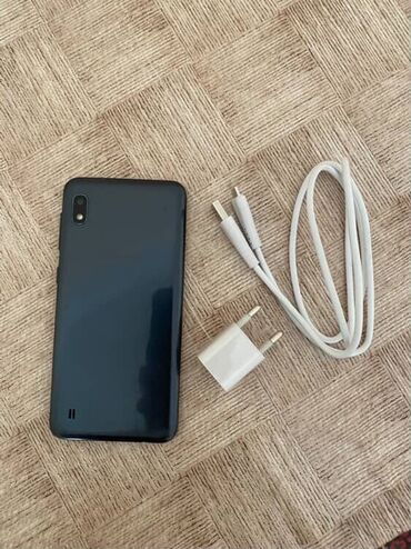 Samsung: Samsung Galaxy A10, 32 GB, rəng - Qara, Zəmanət, Düyməli, Sensor