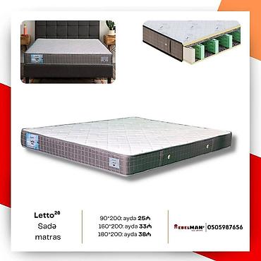 Matraslar: Yeni, Ortopedik matras, İki nəfərlik — 4