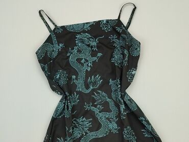 czarne bluzki na jedno ramie: Dress, M (EU 38), Shein, condition - Perfect